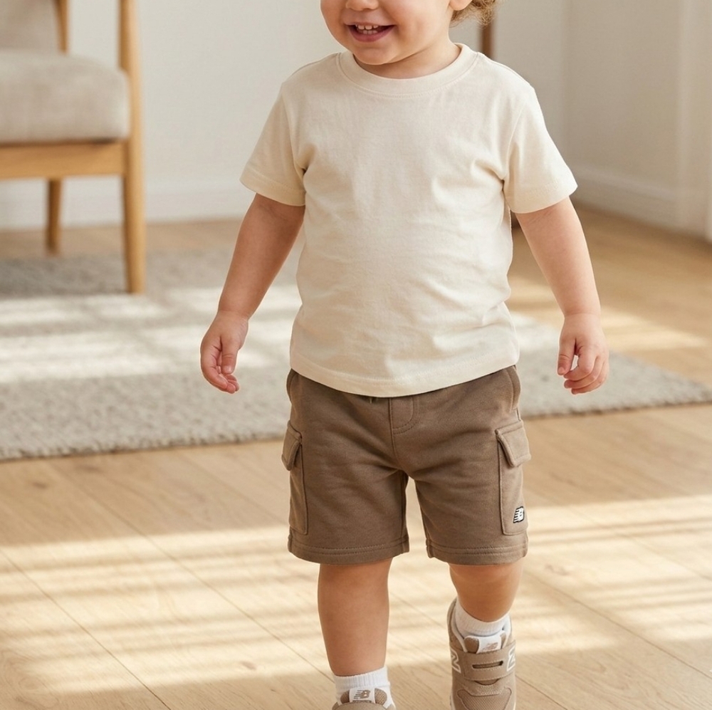 New Balance Brown Cargo Shorts